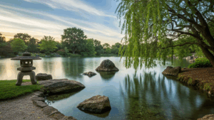 Música de relajación para la paz interior con paisajes zen