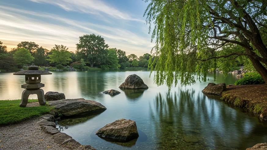 Música de relajación para la paz interior con paisajes zen