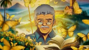 Retrato de Gabriel García Márquez, cuyo legado de paz y amor inspira al mundo