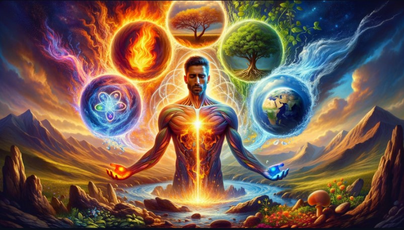 Una persona meditando, visualizando cómo abrir la mente a nuevas ideas y posibilidades