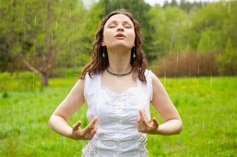 meditacion en la lluvia