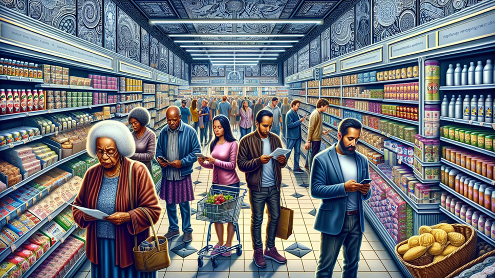 tecnica subliminal en una tienda o supermercado