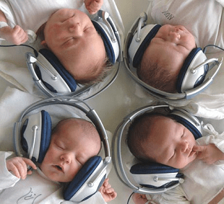 como influye la musica en los bebes
